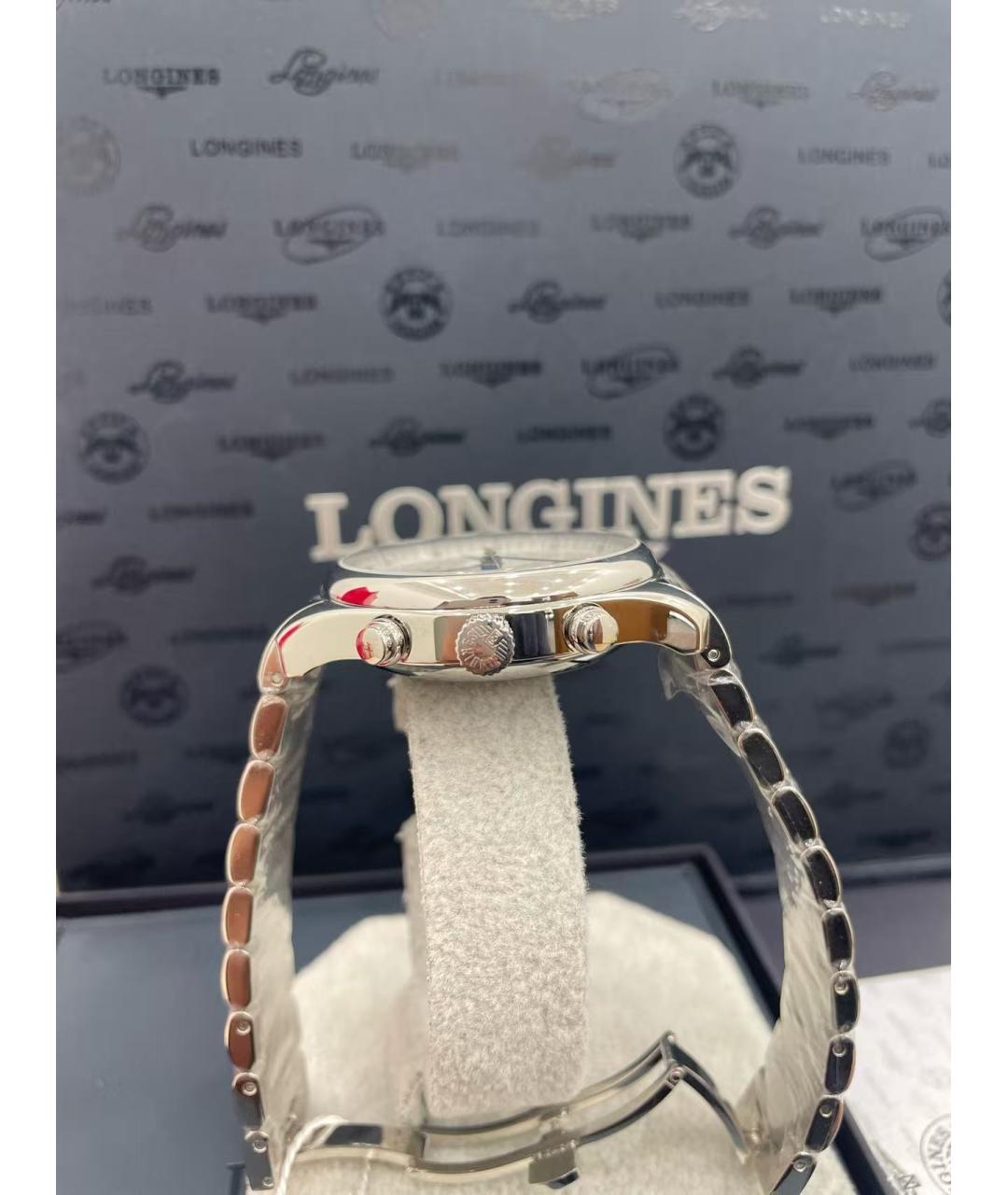 LONGINES Серебряные часы, фото 4