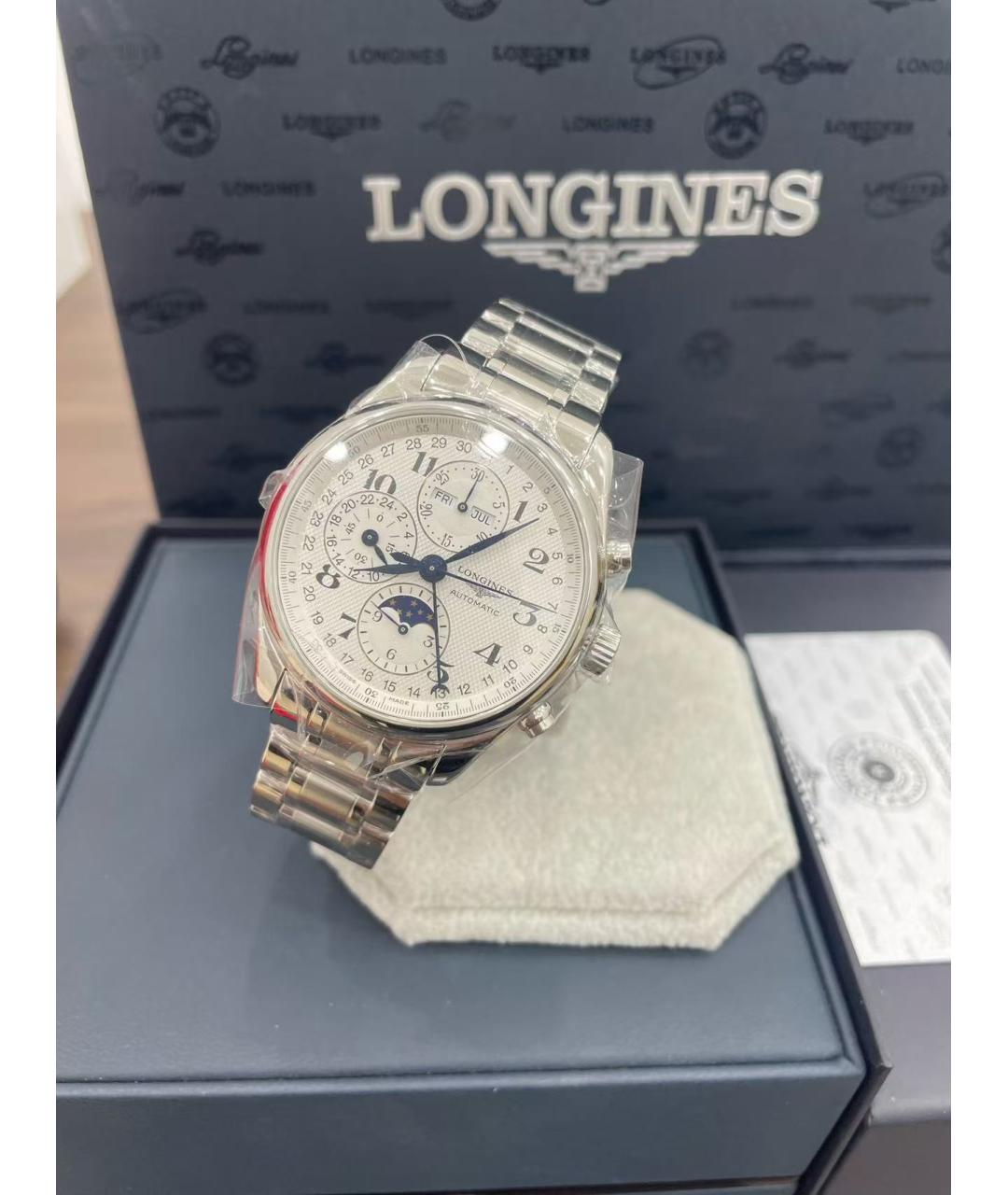 LONGINES Серебряные часы, фото 2