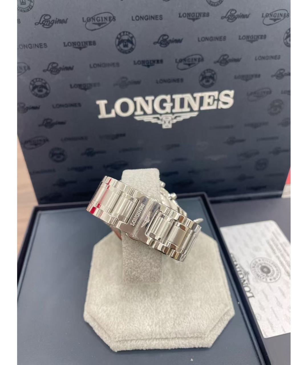 LONGINES Серебряные часы, фото 6