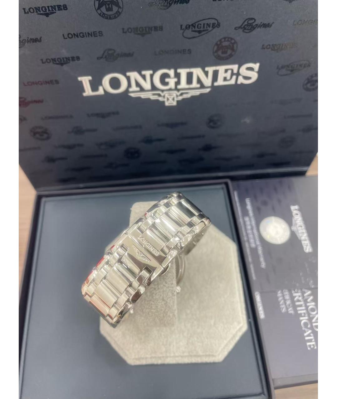 LONGINES Серебряные часы, фото 4