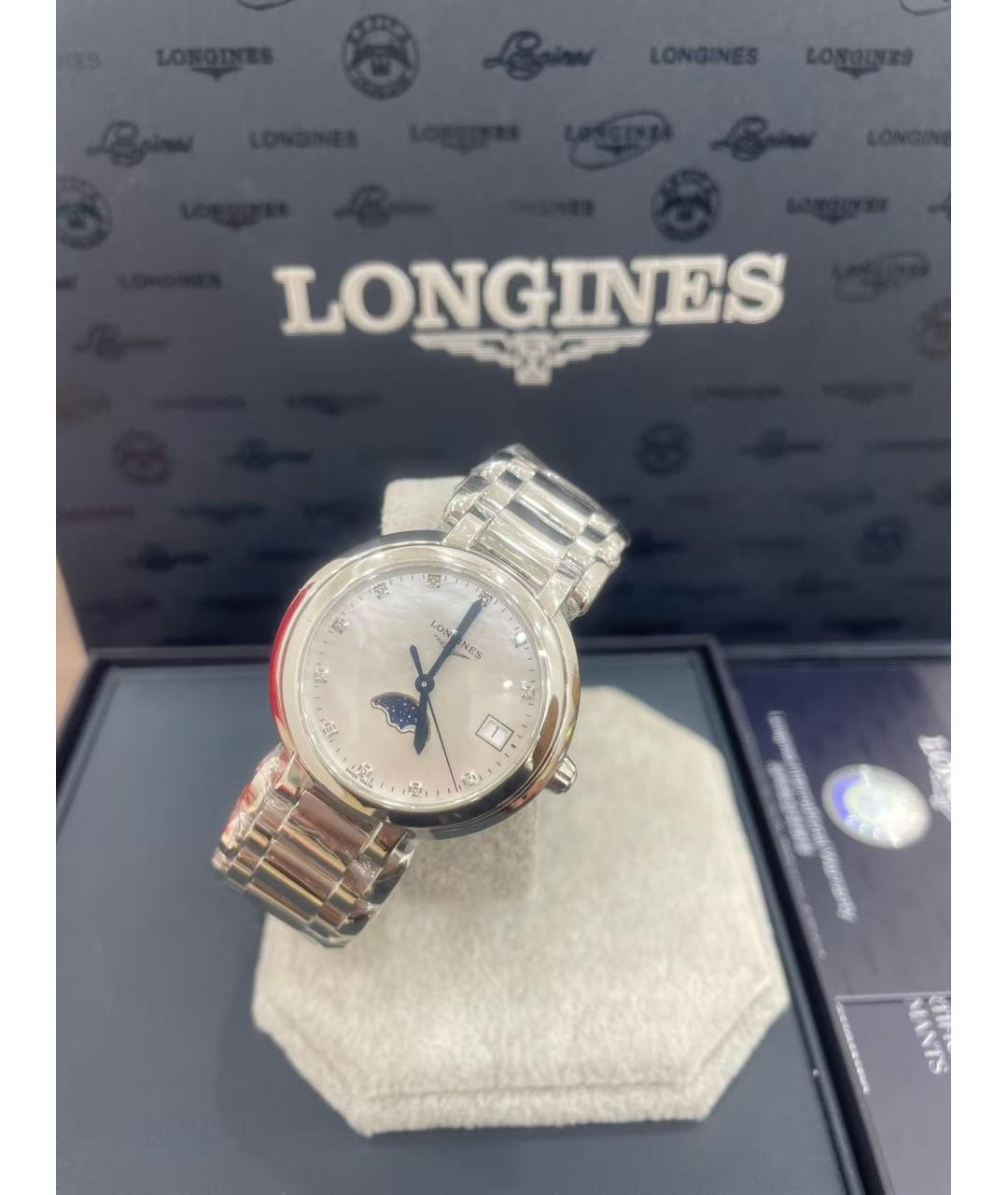 LONGINES Серебряные часы, фото 2