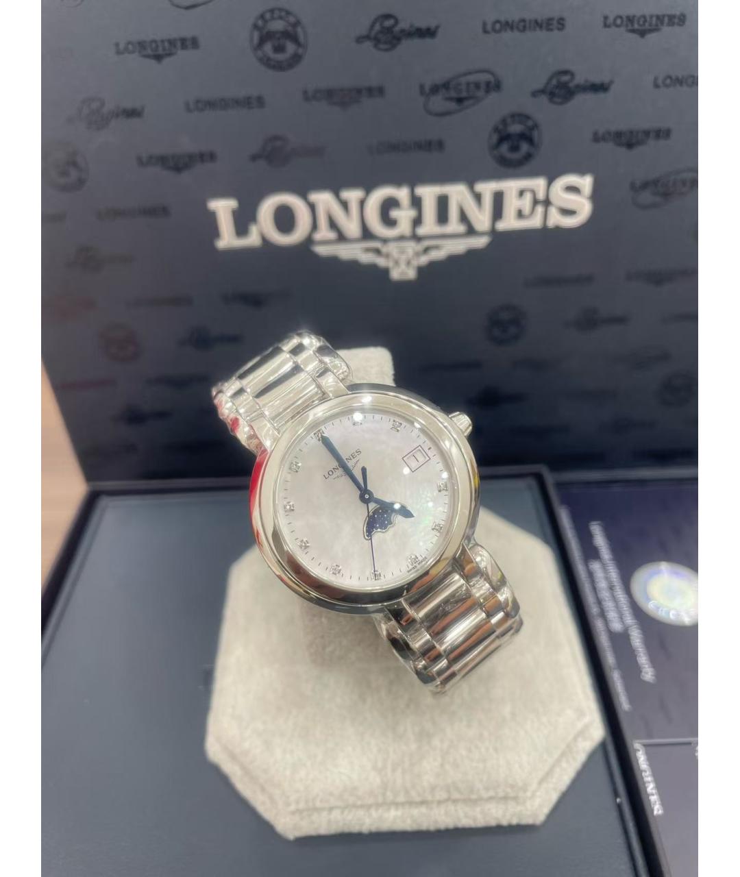 LONGINES Серебряные часы, фото 3