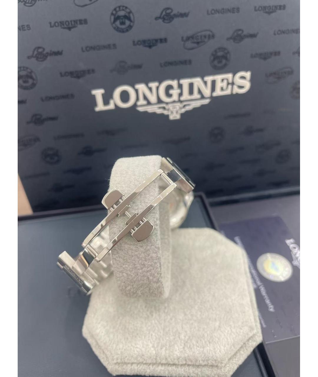 LONGINES Серебряные стальные часы, фото 6