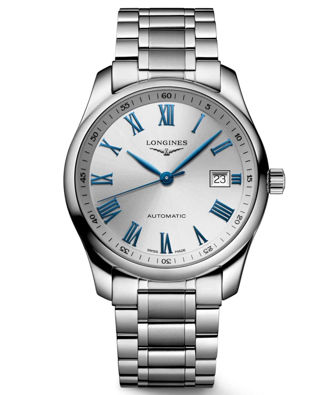 LONGINES Серебряные стальные часы, фото 7