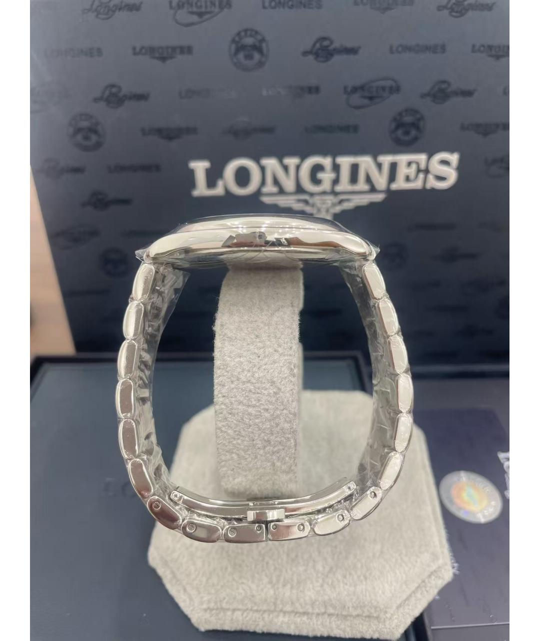 LONGINES Серебряные стальные часы, фото 4