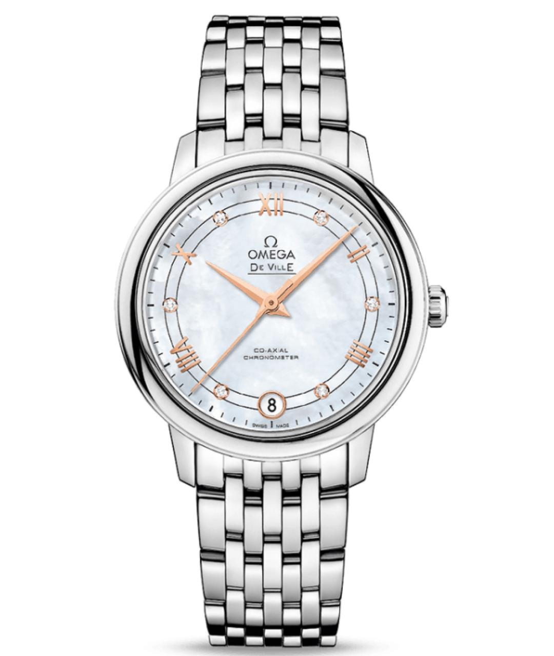 OMEGA Серебряные часы, фото 7