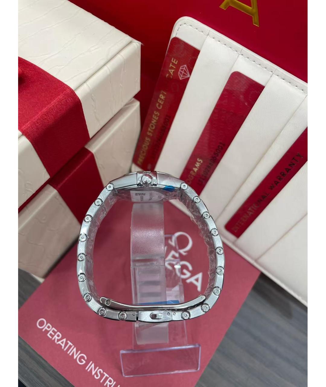 OMEGA Серебряные часы, фото 6