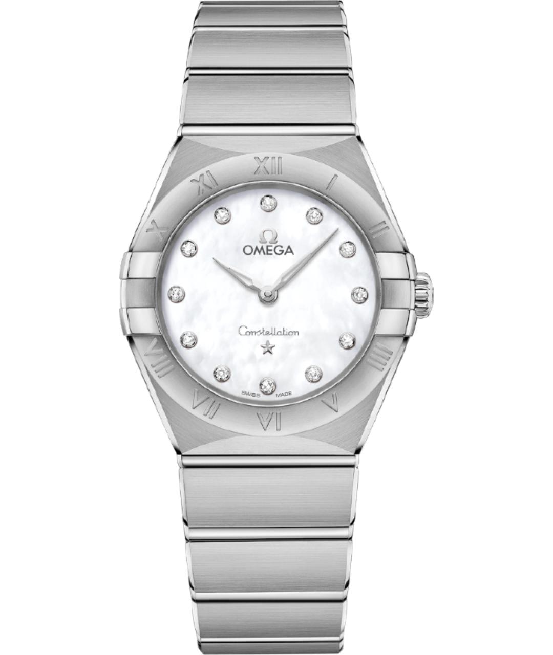 OMEGA Серебряные часы, фото 1