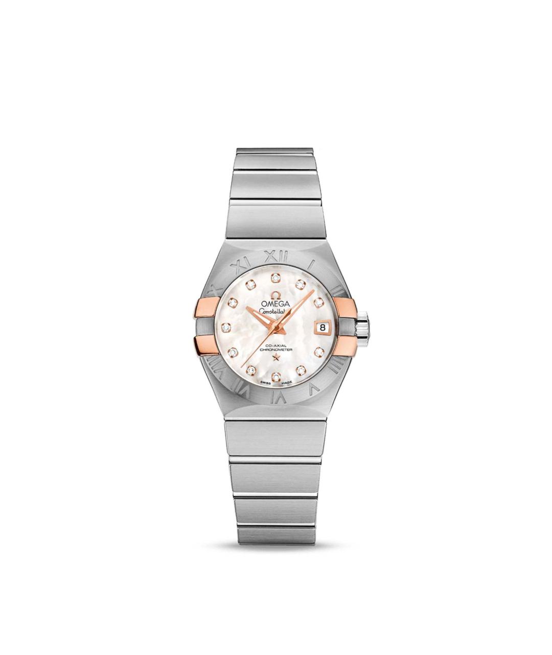 OMEGA Серебряные часы из розового золота, фото 1