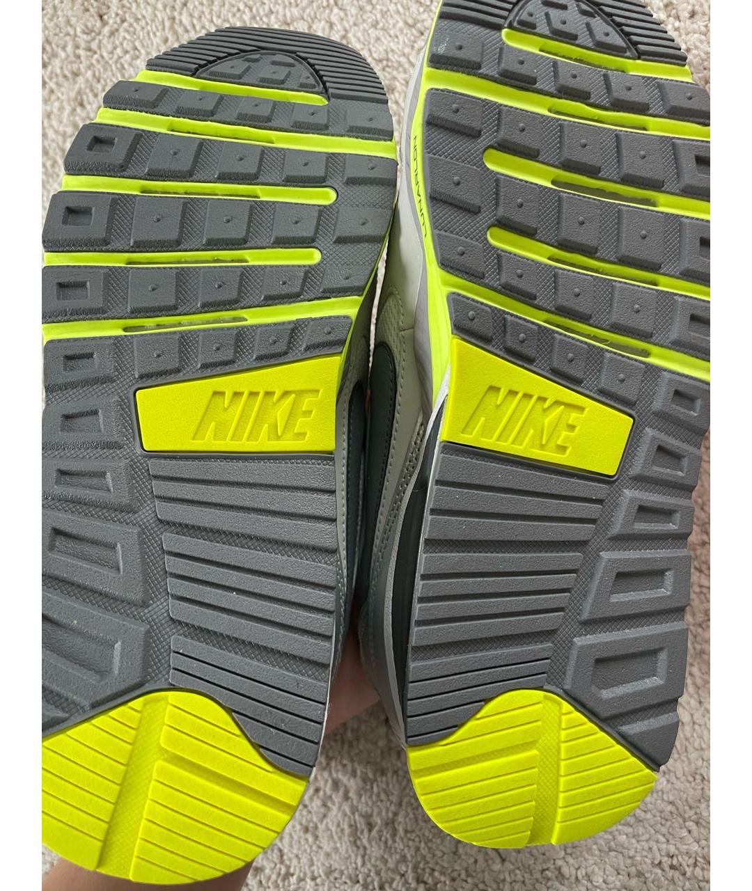 NIKE Серебряные кроссовки, фото 5