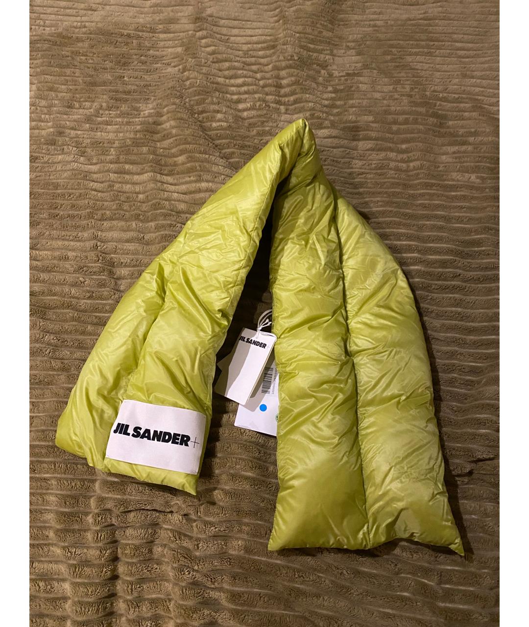 JIL SANDER Желтый шарф, фото 2