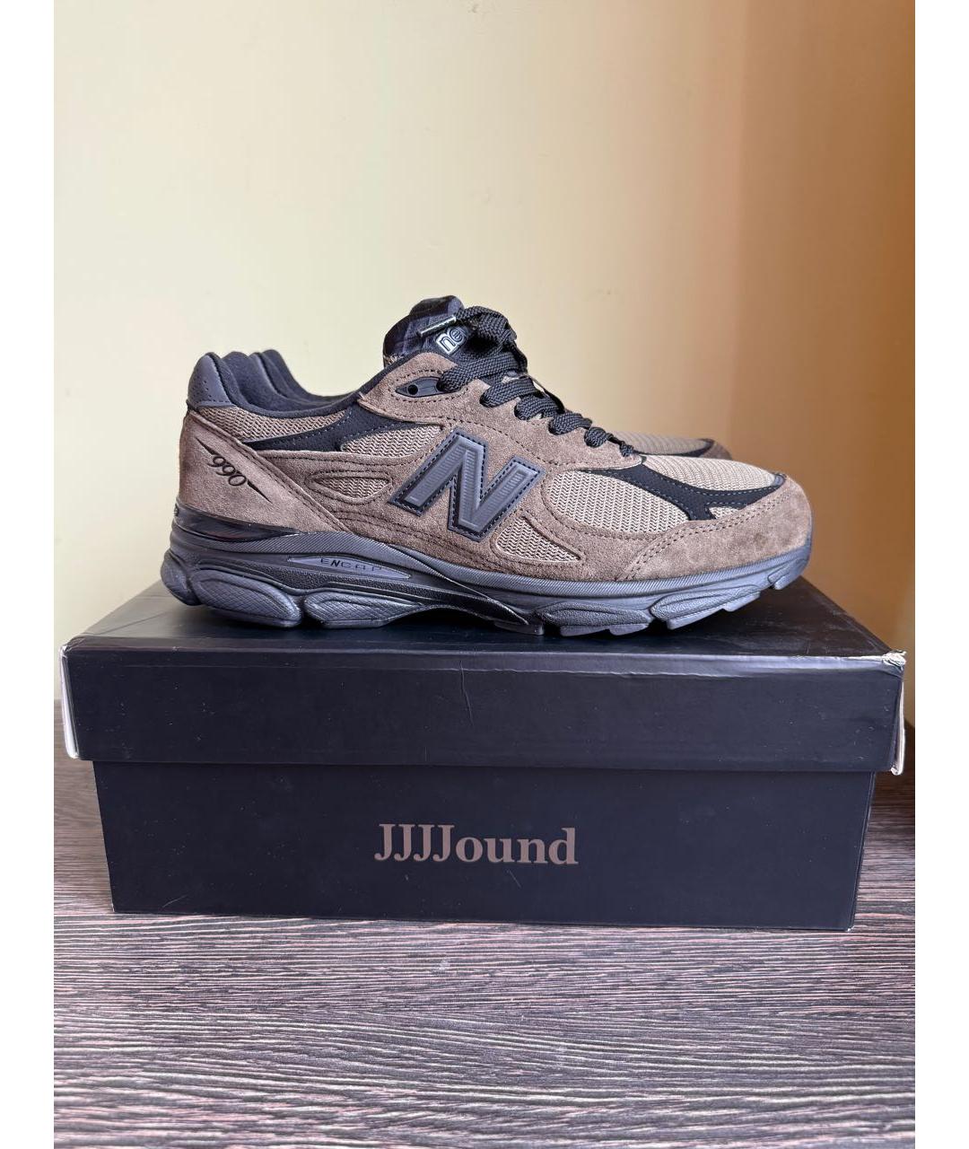 NEW BALANCE Коричневые низкие кроссовки / кеды, фото 8