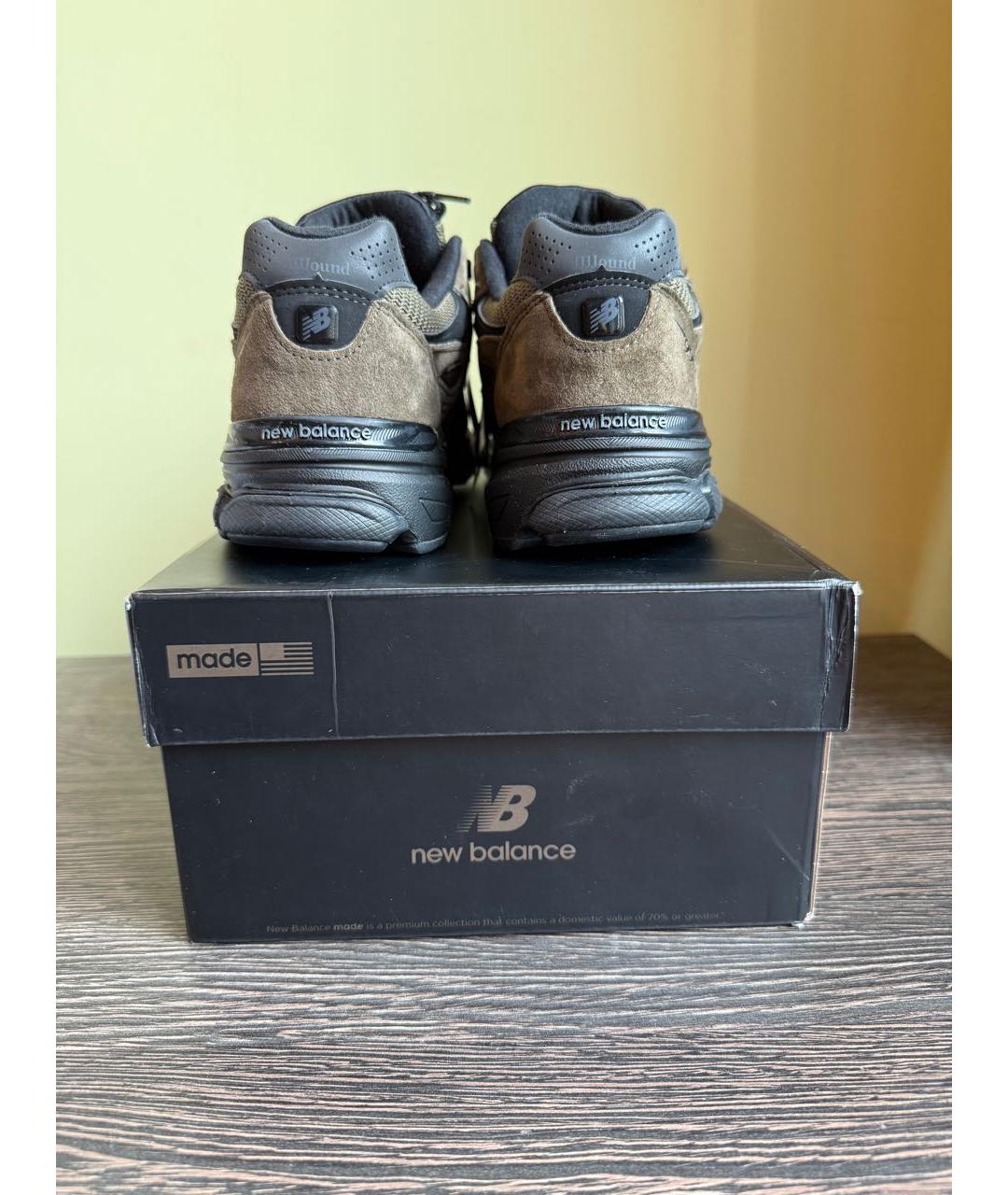 NEW BALANCE Коричневые низкие кроссовки / кеды, фото 4