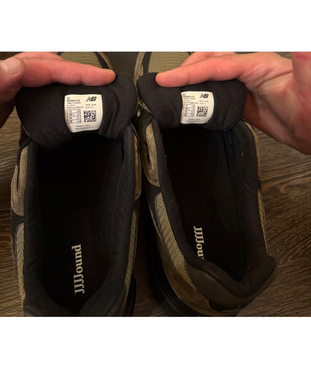 NEW BALANCE Коричневые низкие кроссовки / кеды, фото 5