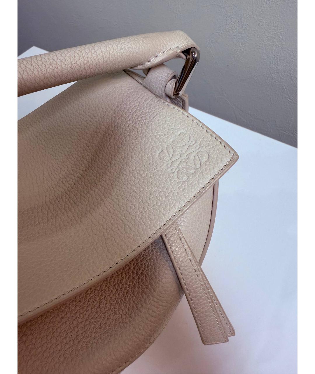 LOEWE Кожаная сумка с короткими ручками, фото 9