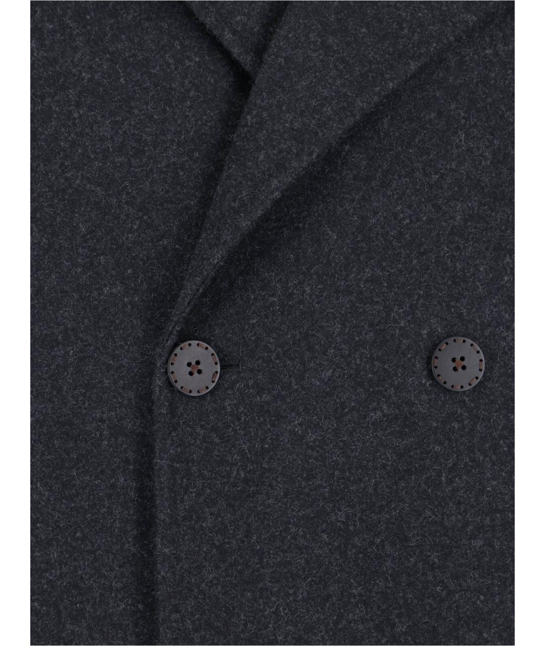 FENDI Черная шерстяная куртка, фото 5