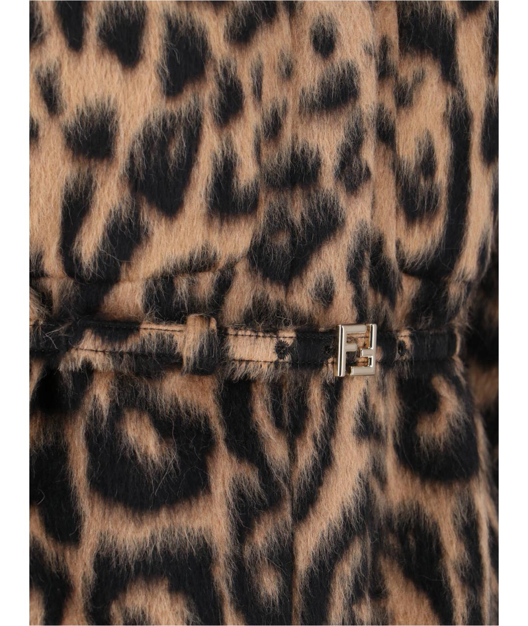 FENDI Мульти шерстяная куртка, фото 4