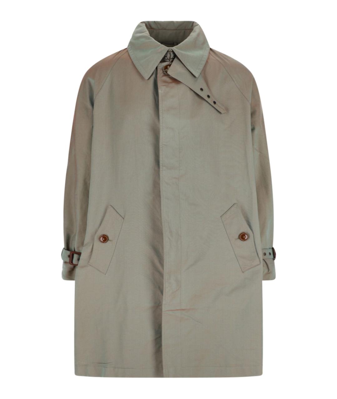 VIVIENNE WESTWOOD Зеленый хлопковый тренч / плащ, фото 1