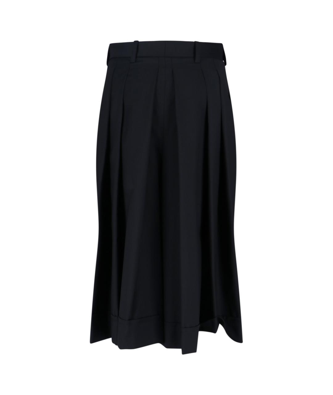 VIVIENNE WESTWOOD Черные шерстяные прямые брюки, фото 2