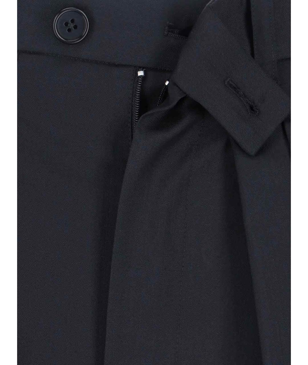 VIVIENNE WESTWOOD Черные шерстяные прямые брюки, фото 5