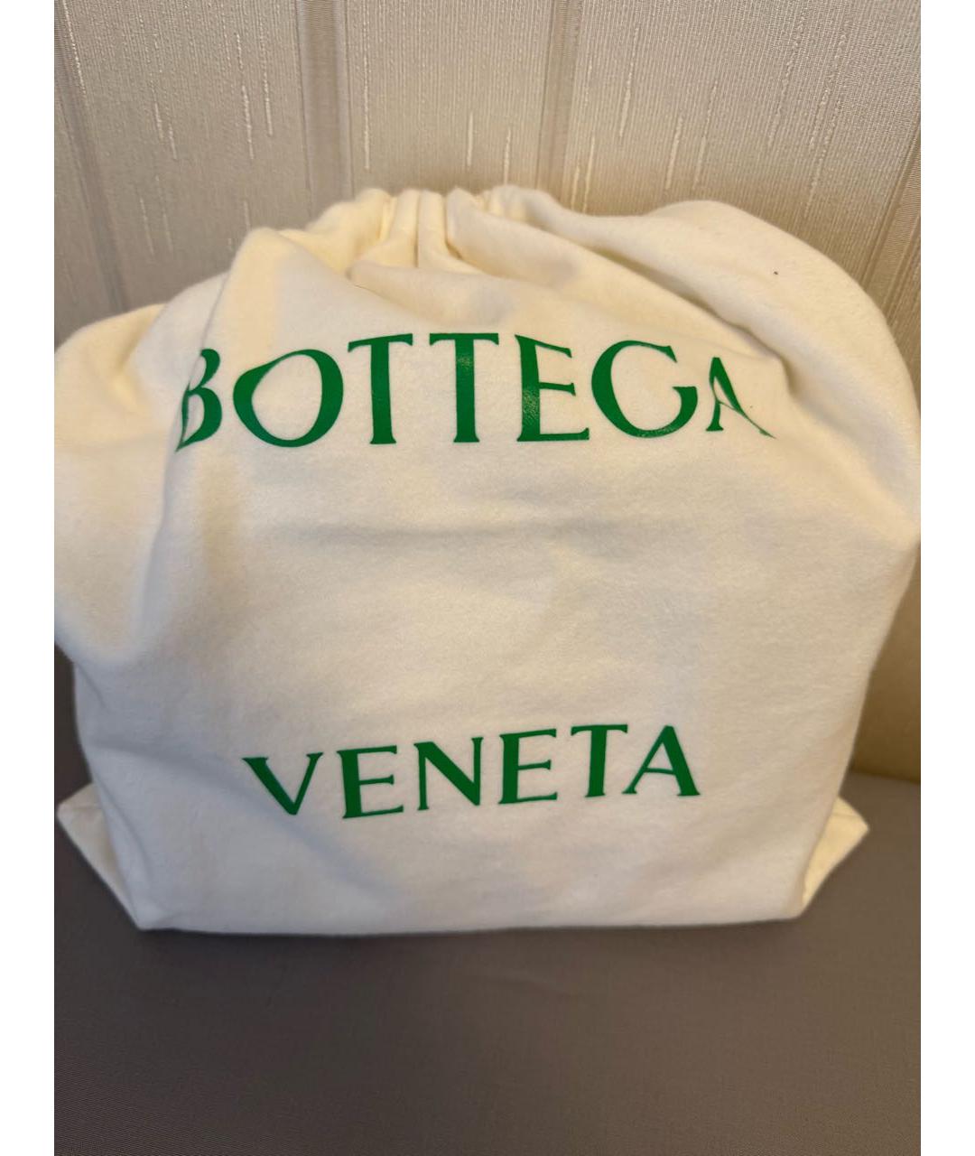 BOTTEGA VENETA Голубая деним сумка через плечо, фото 5