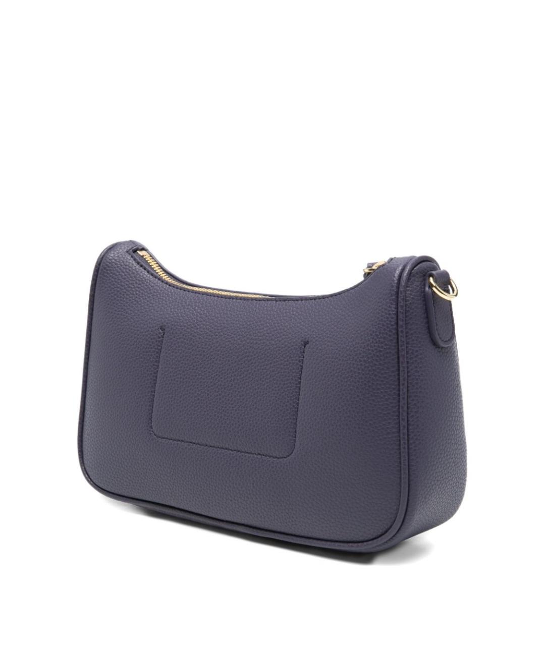 EMPORIO ARMANI Синяя сумка через плечо из искусственной кожи, фото 3