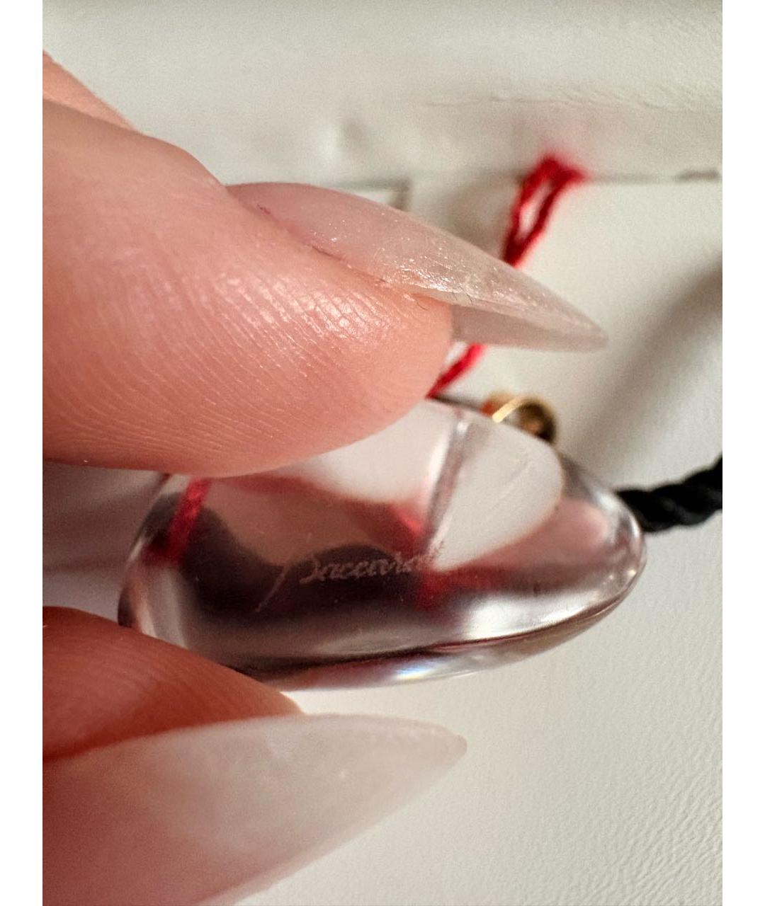 BACCARAT Белая подвеска из желтого золота, фото 5