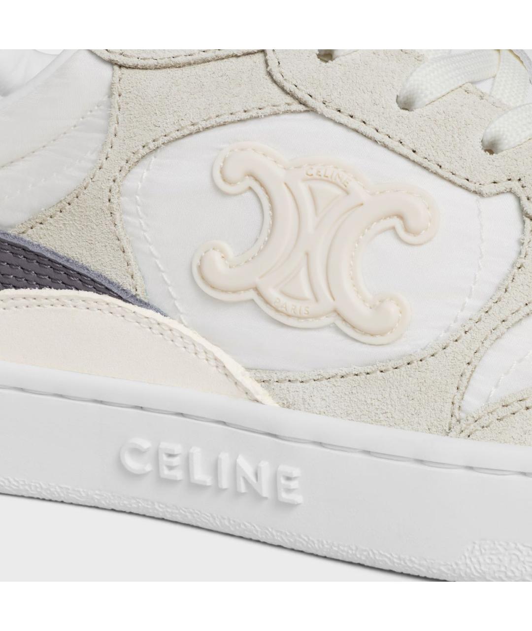 CELINE Белые кеды, фото 5