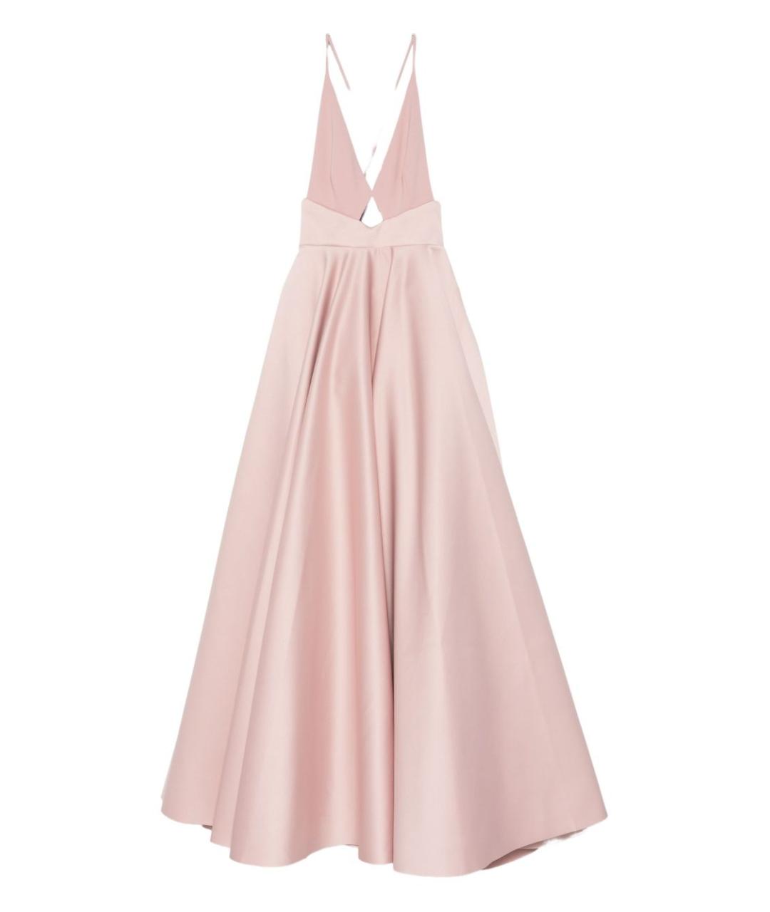 SOLACE LONDON Розовое полиэстеровое вечернее платье, фото 1