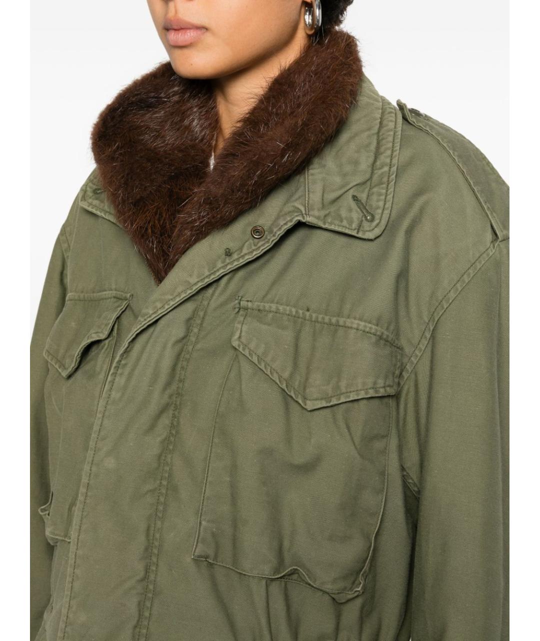 FRONT STREET Зеленая парка, фото 5