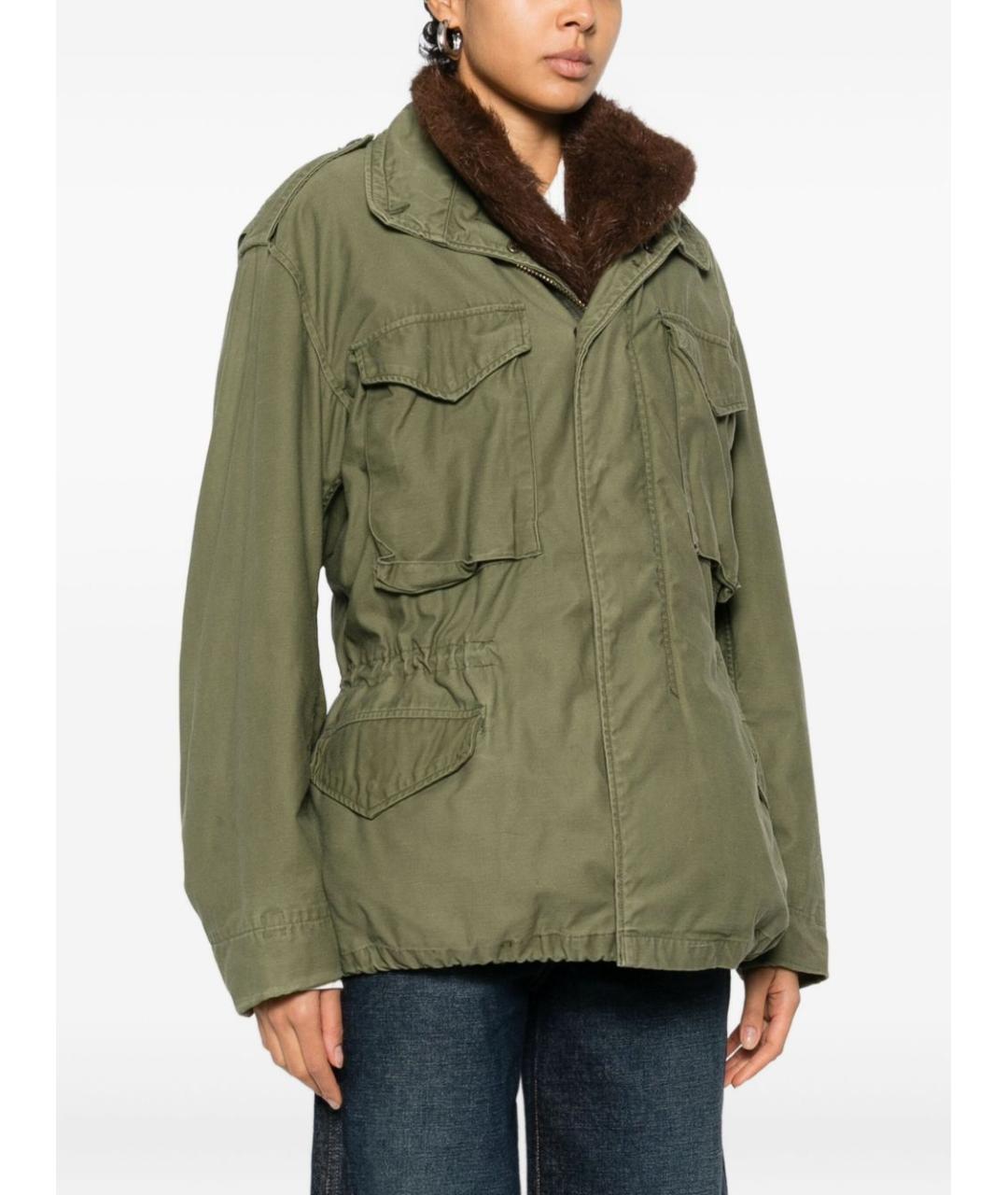 FRONT STREET Зеленая парка, фото 3