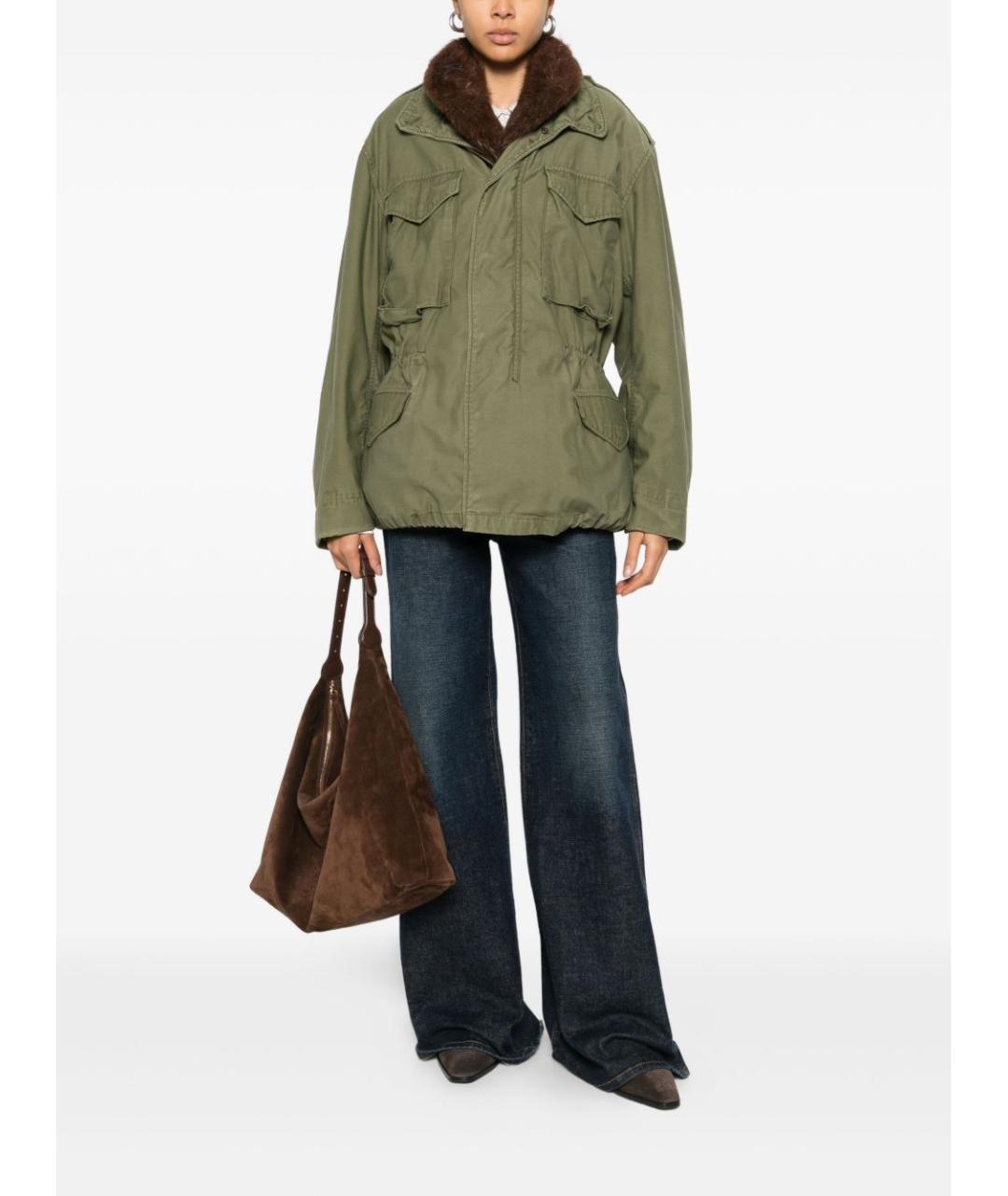 FRONT STREET Зеленая парка, фото 2