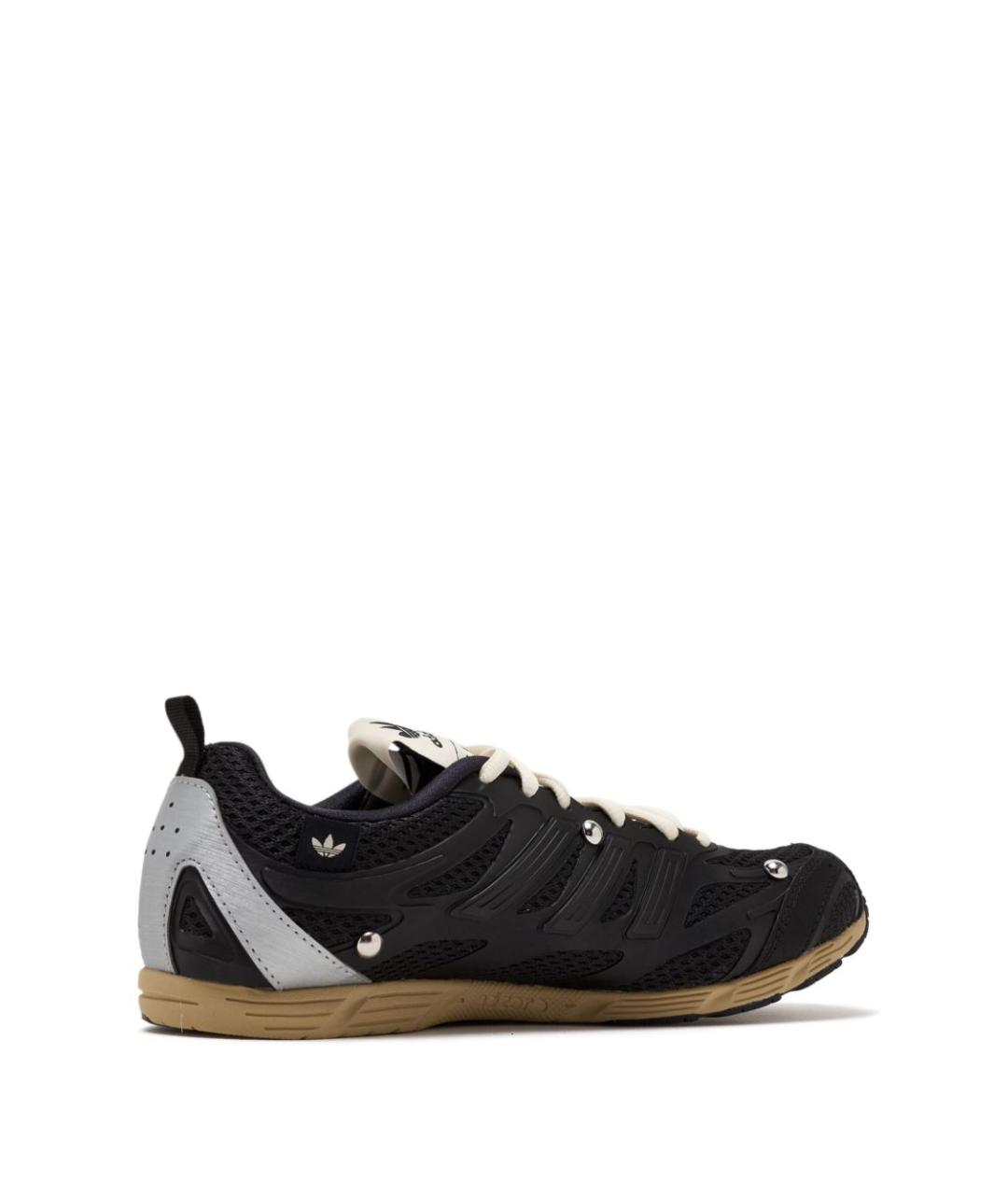 ADIDAS Черные текстильные низкие кроссовки / кеды, фото 4