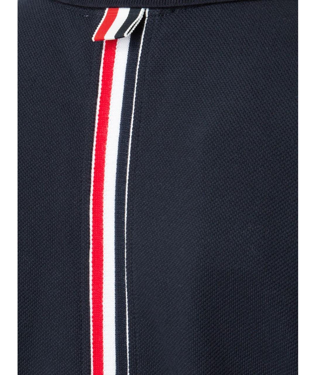 THOM BROWNE Синее хлопковое платье, фото 5