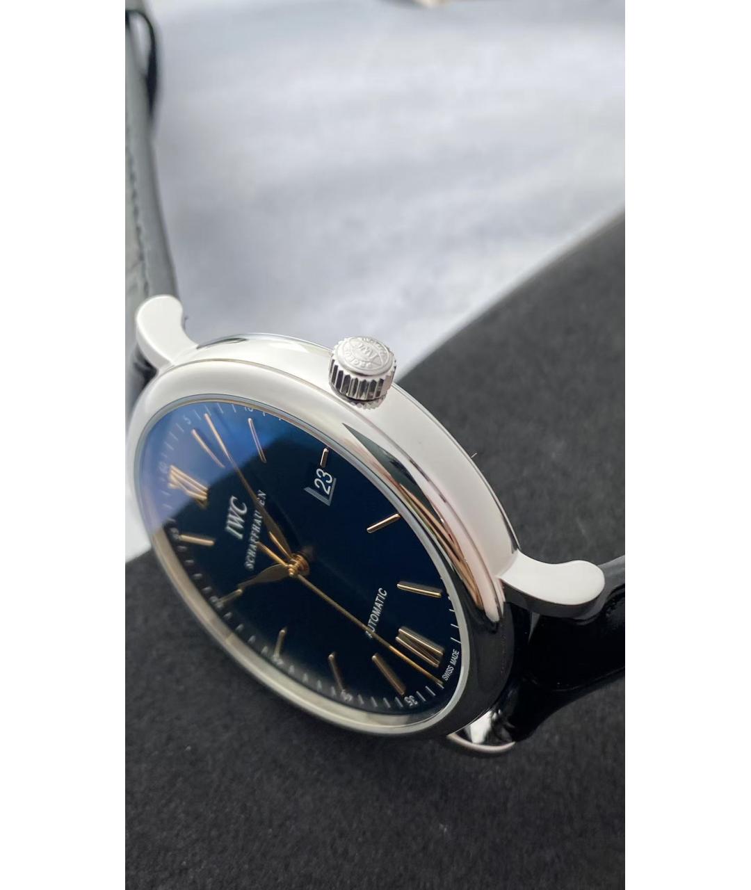 IWC Schaffhausen Синие часы, фото 4