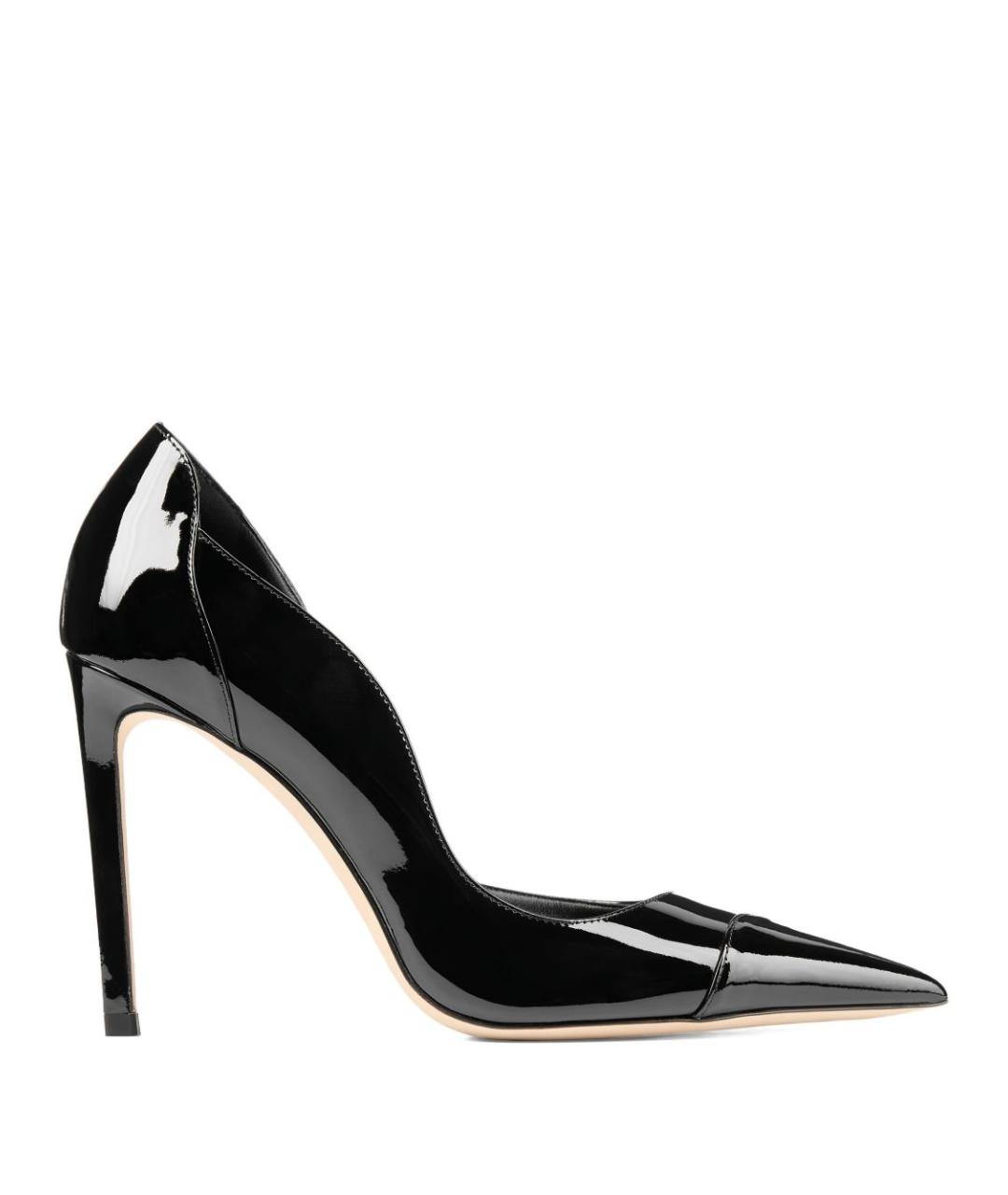 JIMMY CHOO Черные кожаные туфли, фото 1