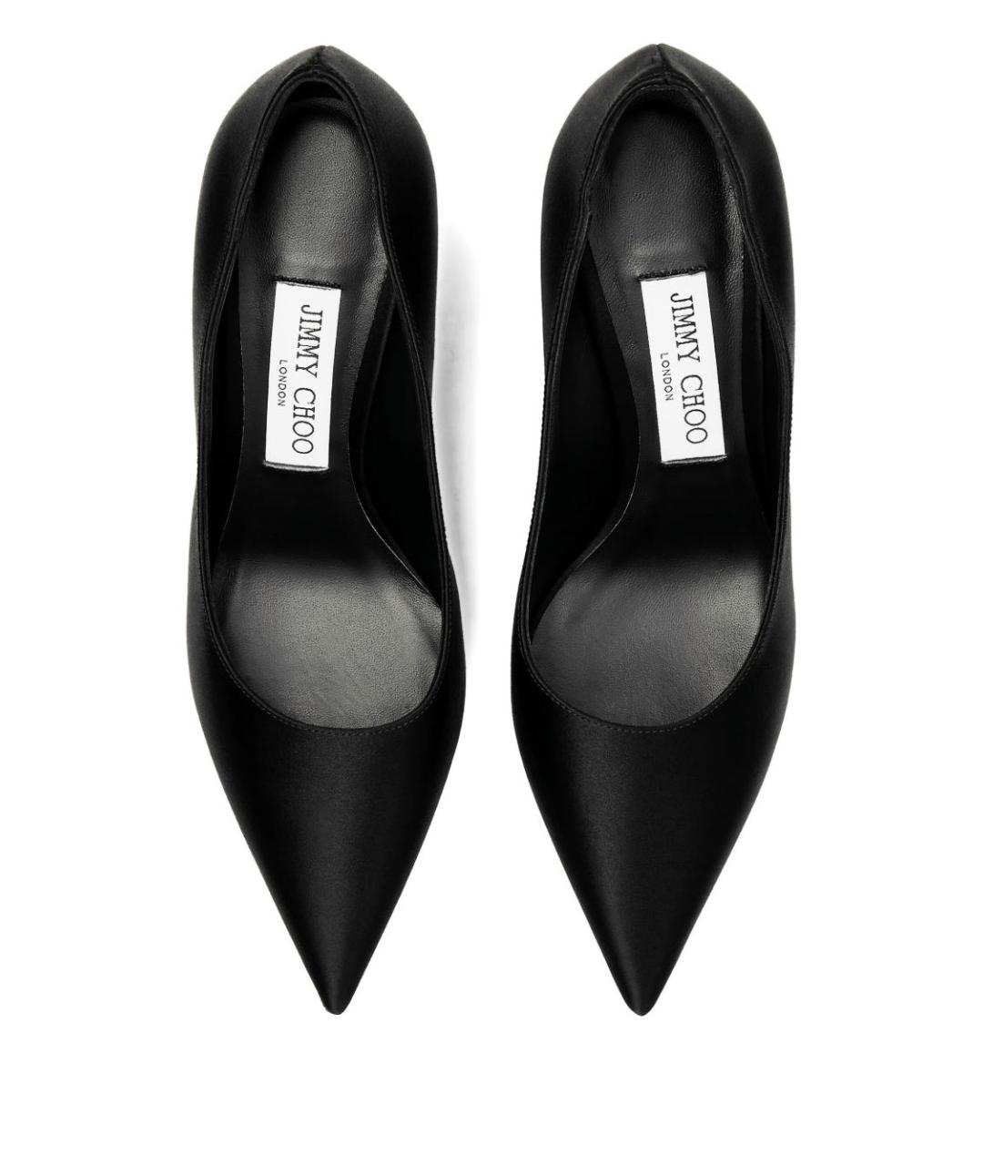 JIMMY CHOO Черные текстильные туфли, фото 2