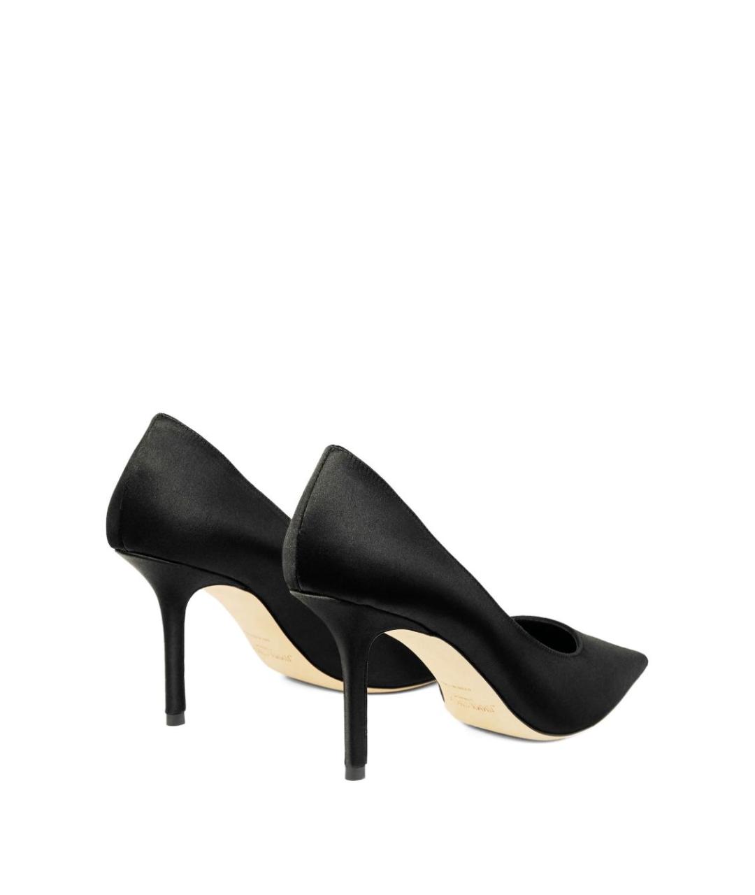 JIMMY CHOO Черные текстильные туфли, фото 4