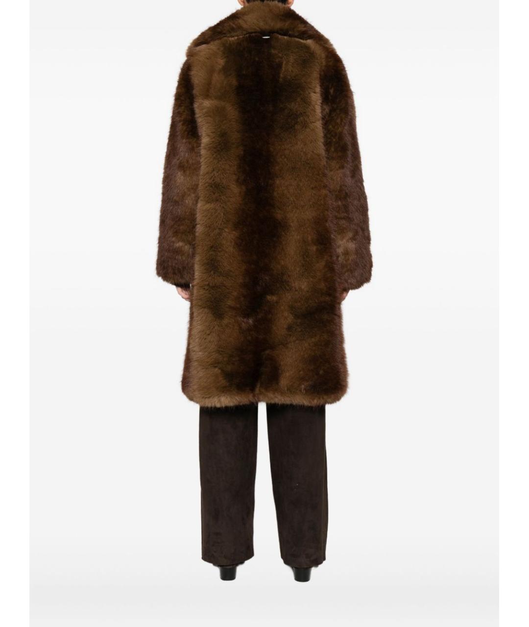 apPARIS Коричневое полиэстеровое пальто, фото 4