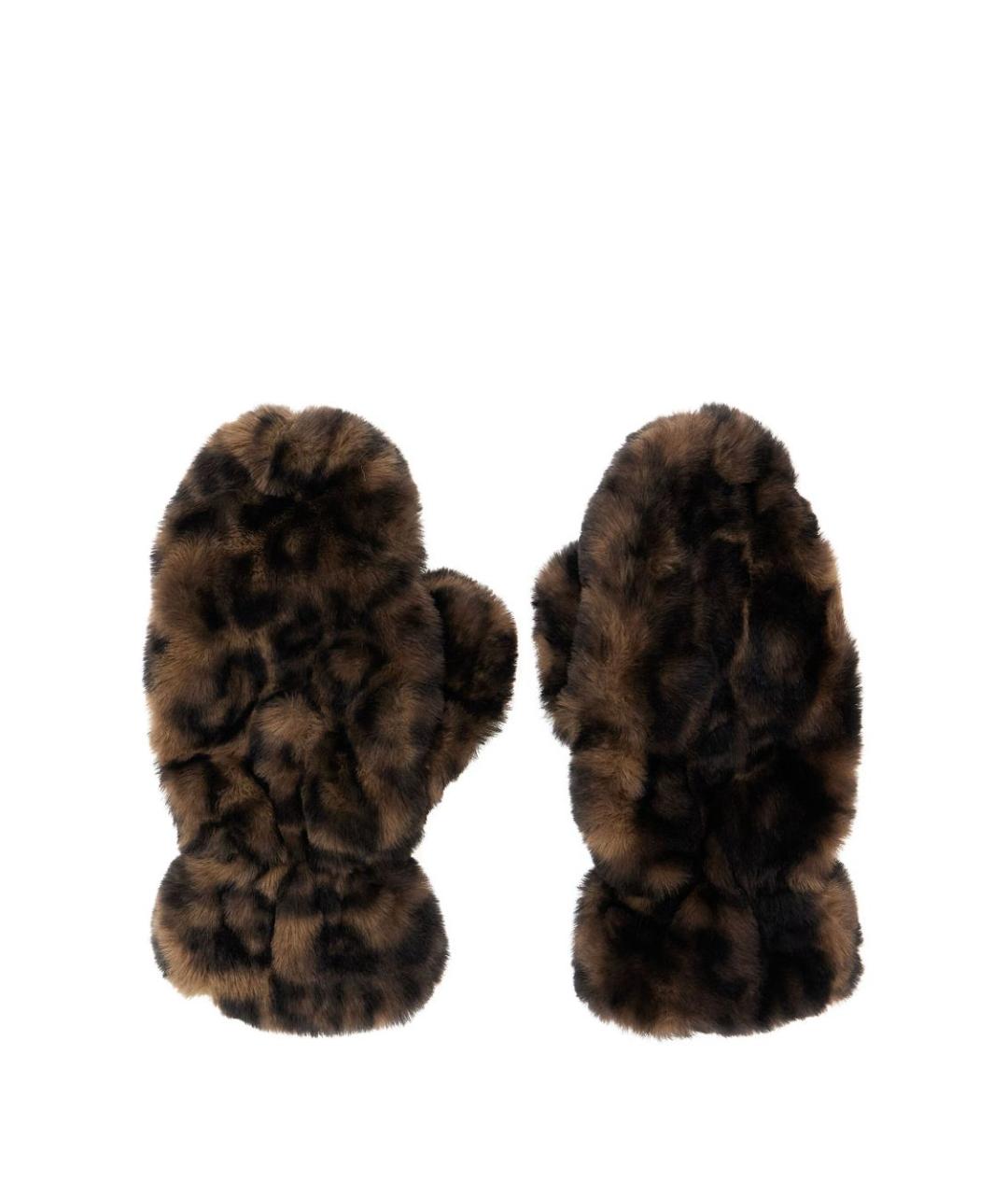 apPARIS Коричневые варежки, фото 1