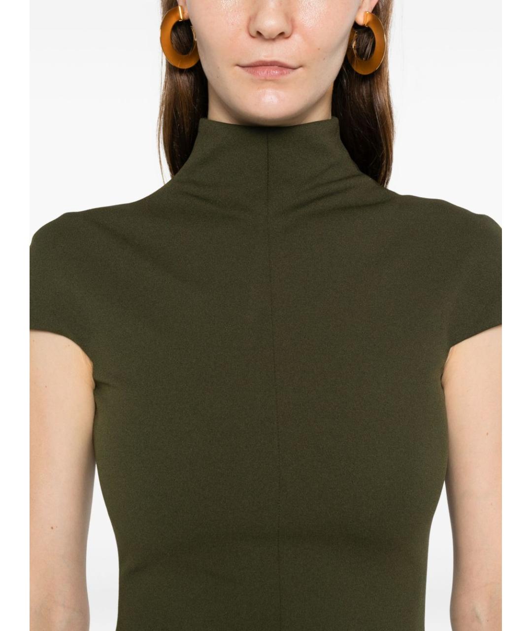 SOLACE LONDON Зеленые полиэстеровое вечернее платье, фото 5