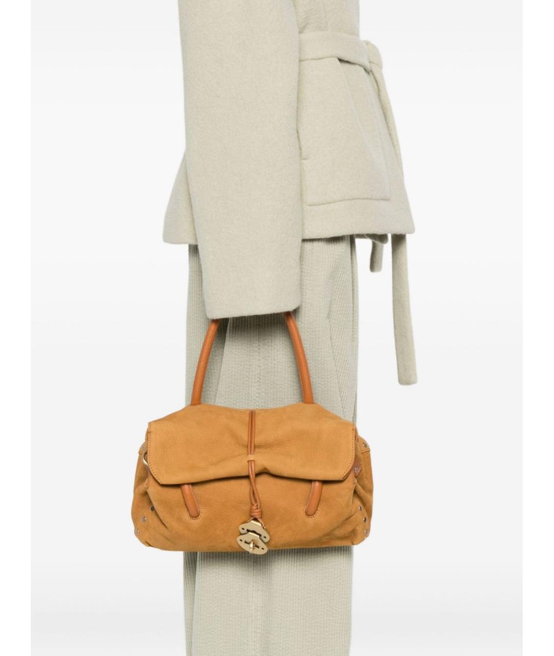 ZANELLATO Коричневая сумка тоут, фото 2