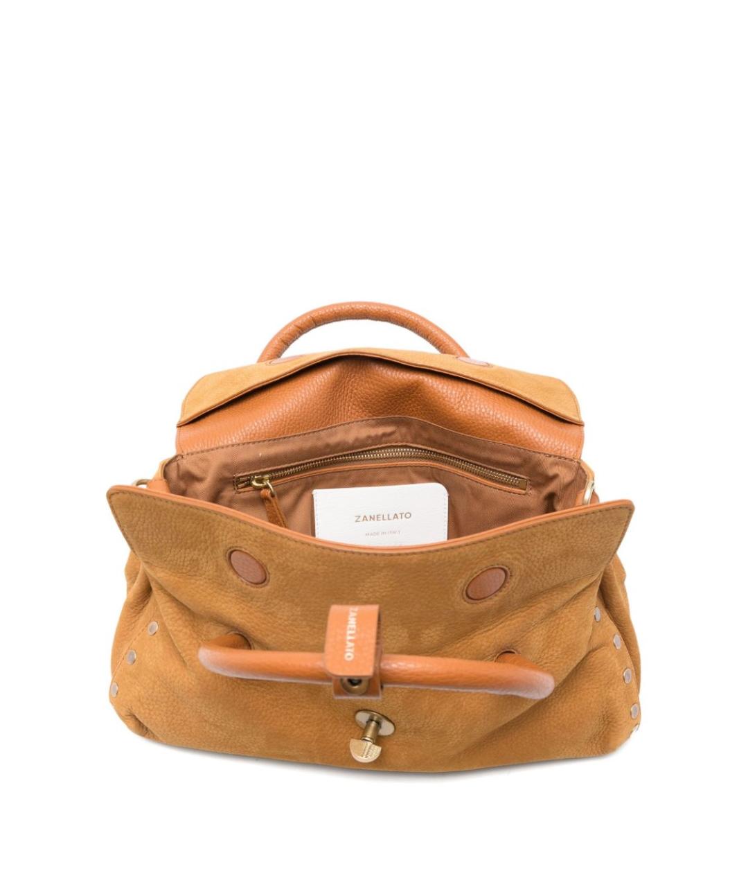 ZANELLATO Коричневая сумка тоут, фото 3
