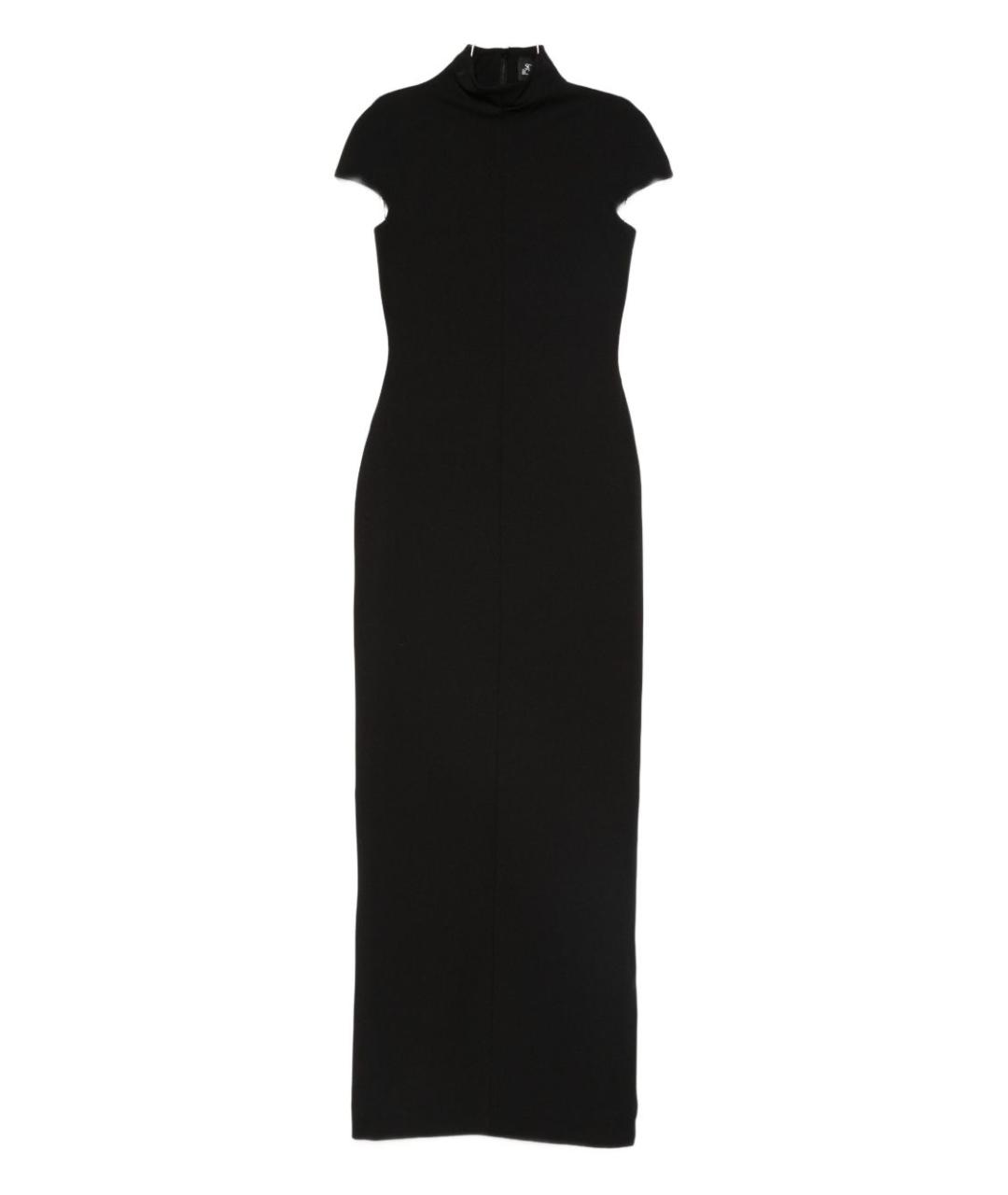 SOLACE LONDON Черное полиэстеровое вечернее платье, фото 1