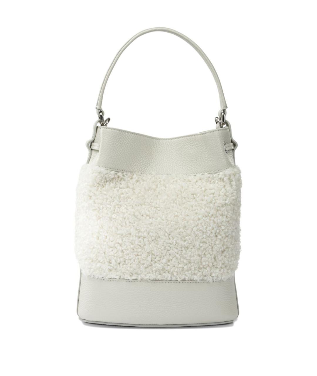 ZANELLATO Белая кожаная сумка через плечо, фото 3