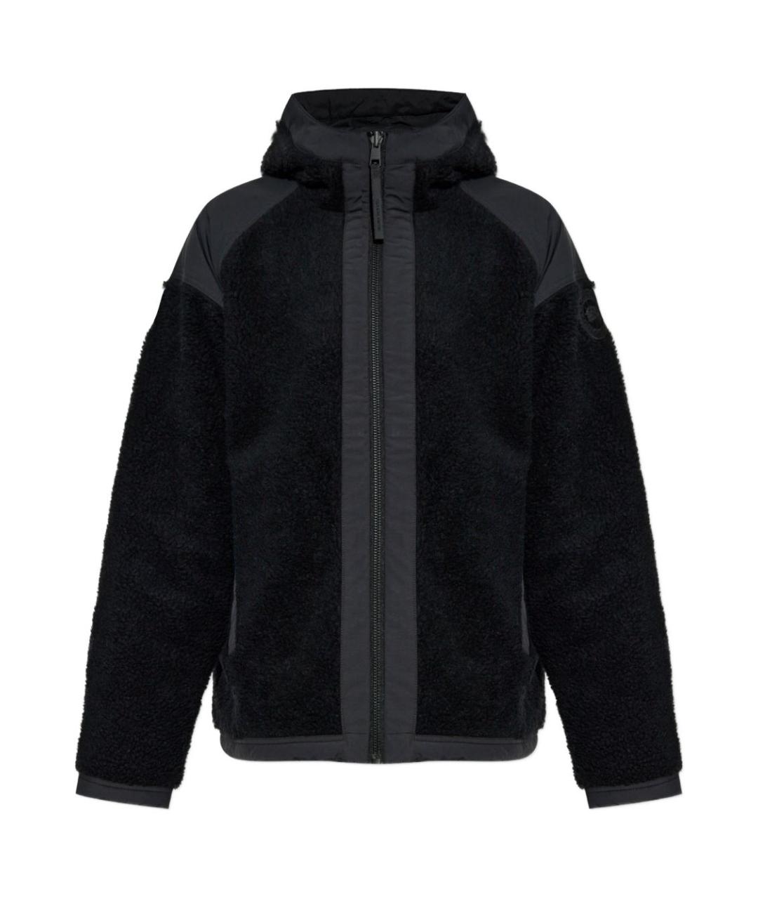 CANADA GOOSE Черная шерстяная куртка, фото 1