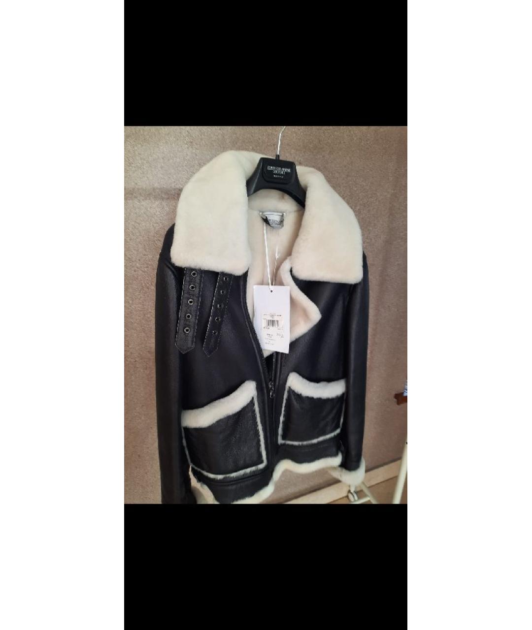 FORTE COUTURE Черная меховая дубленка, фото 7