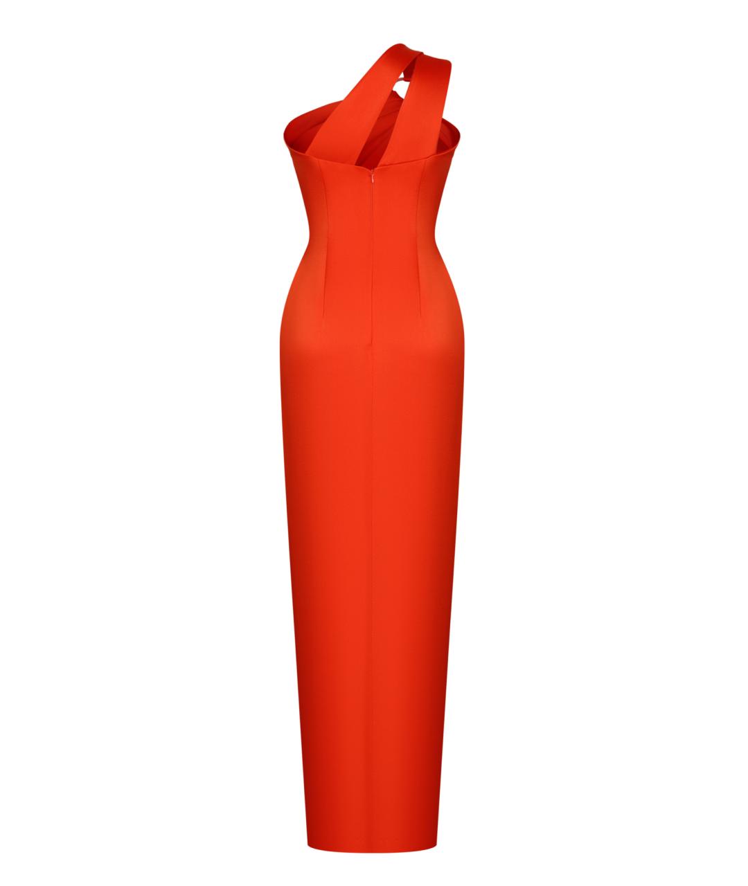 RASARIO Оранжевое полиэстеровое вечернее платье, фото 2