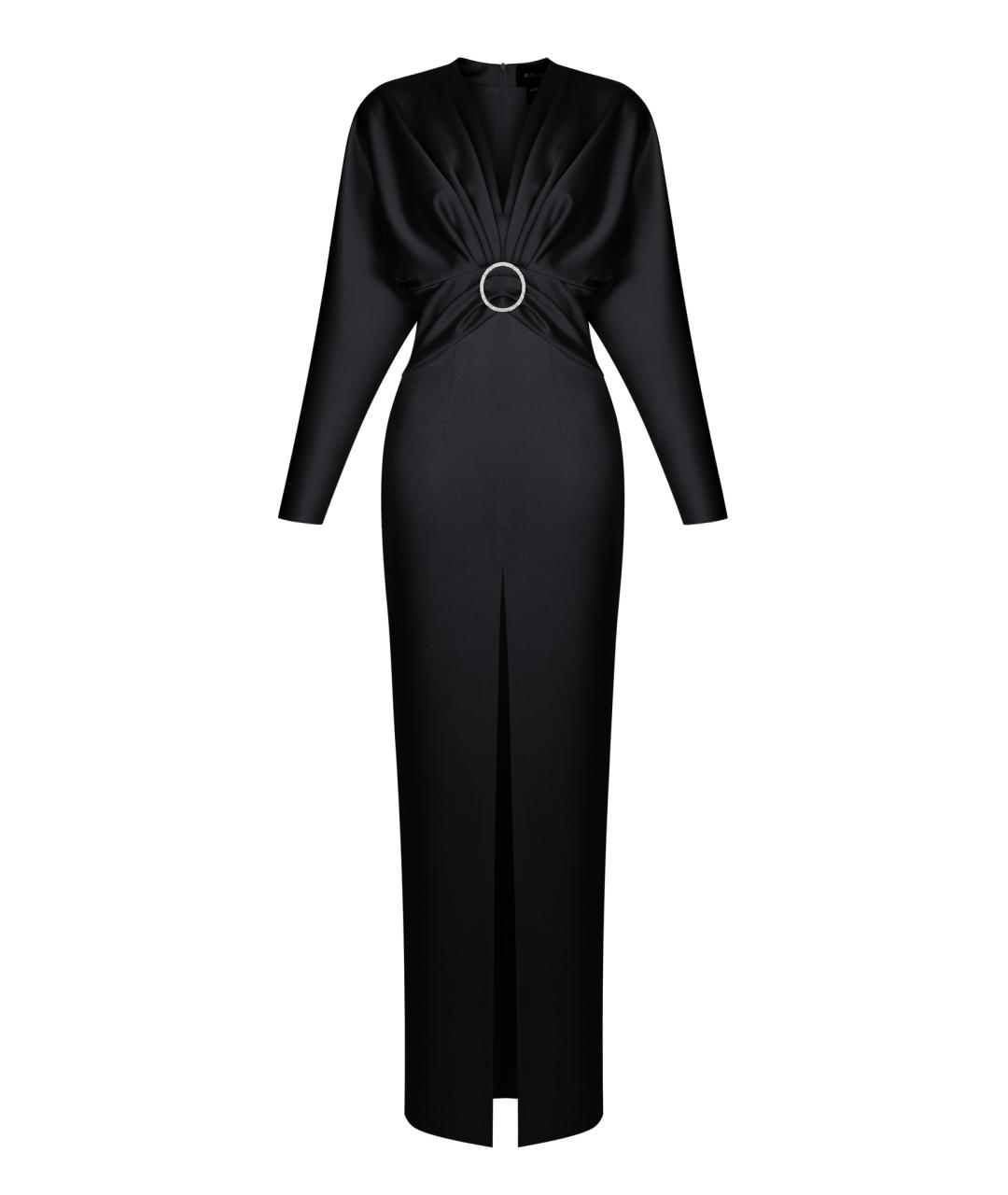 RASARIO Черное полиэстеровое вечернее платье, фото 1