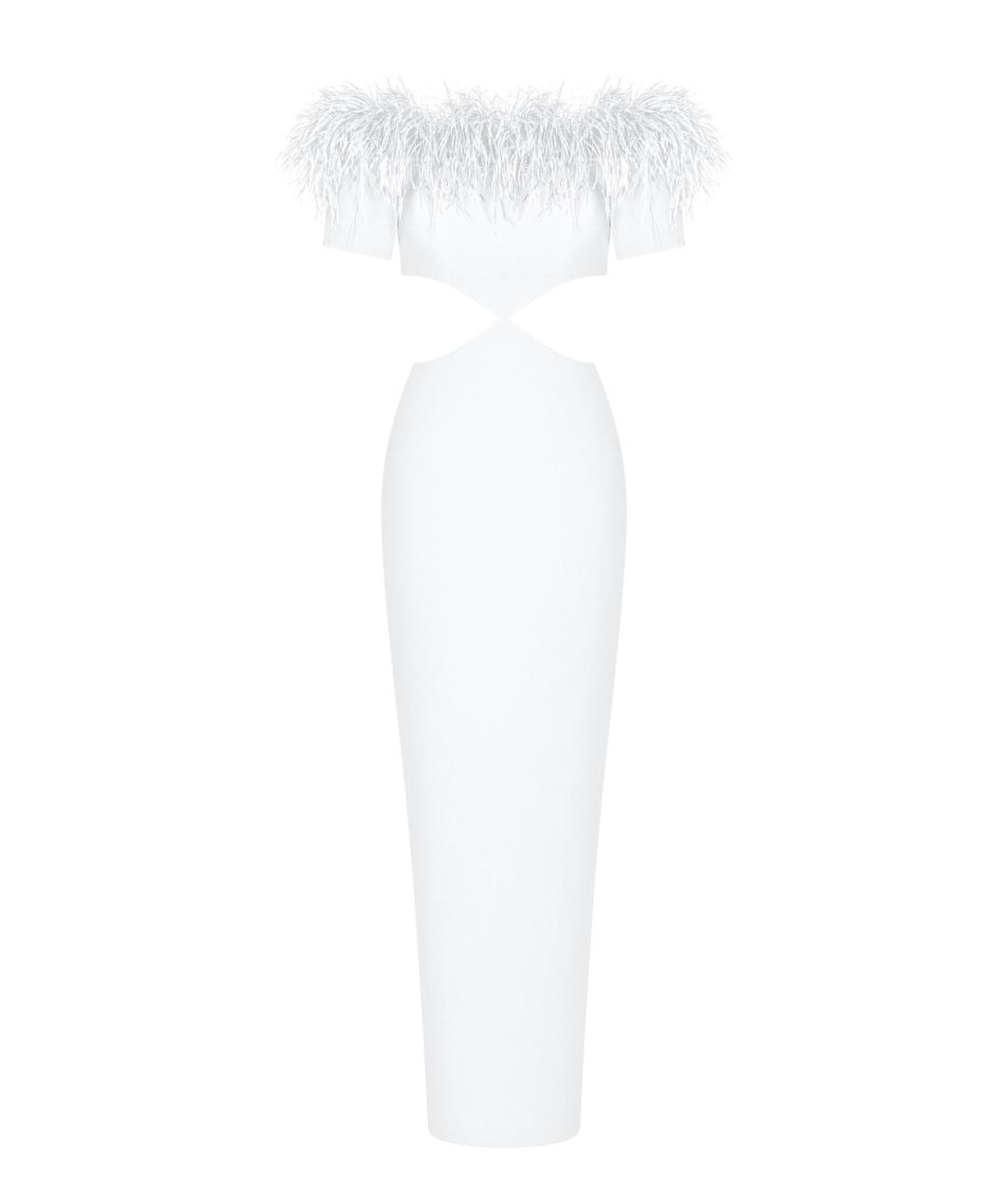 RASARIO Белое полиэстеровое платье, фото 1